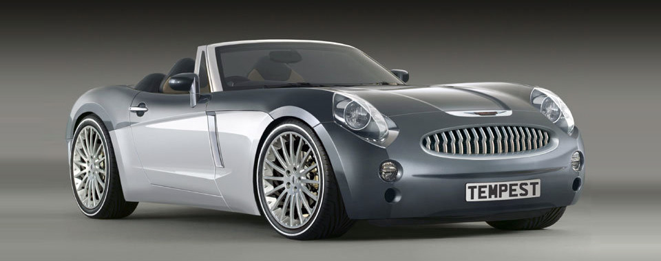 The New Triumph Car Austin Healey Project Tempest